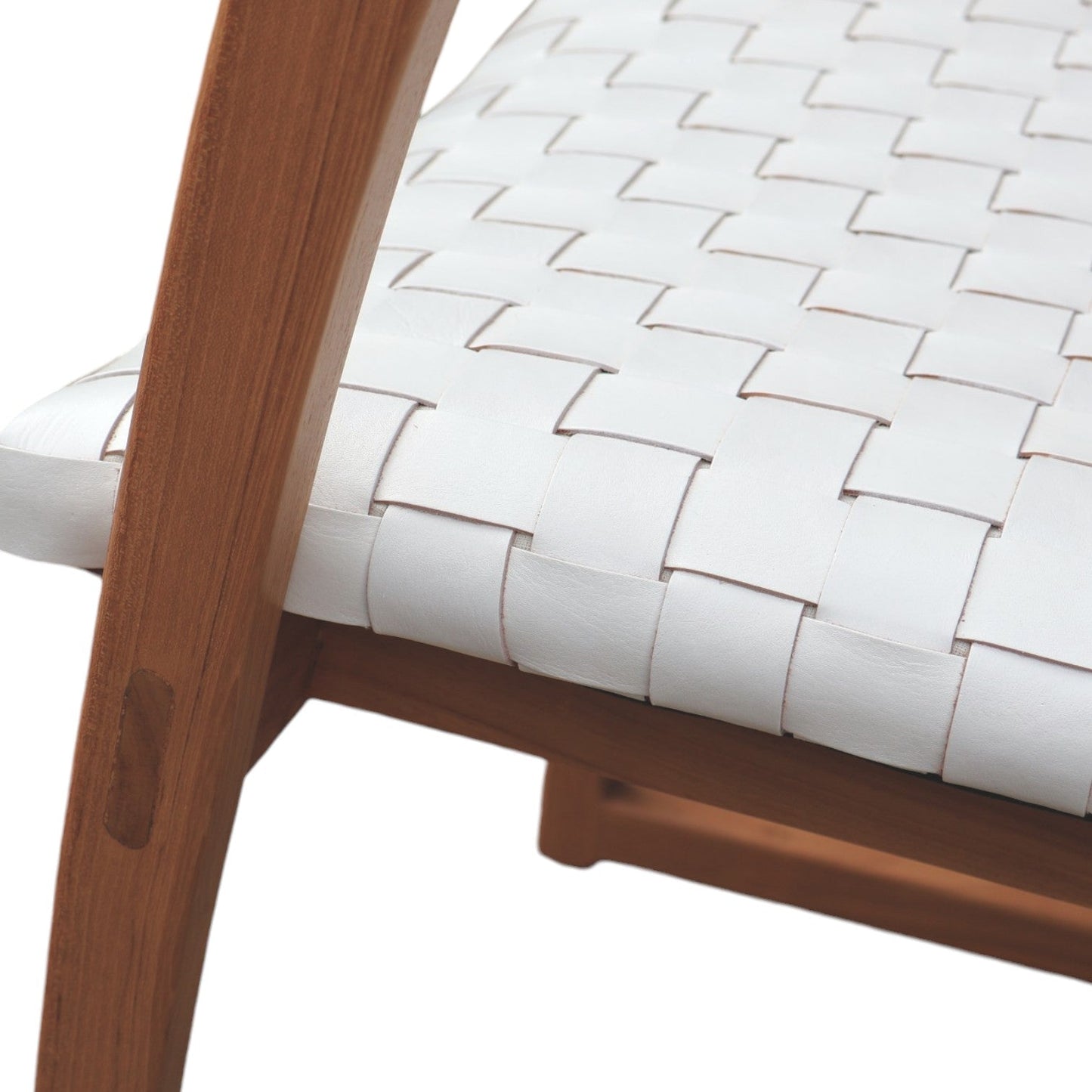 Casa Dining Chair Leather White | Bundle X 4