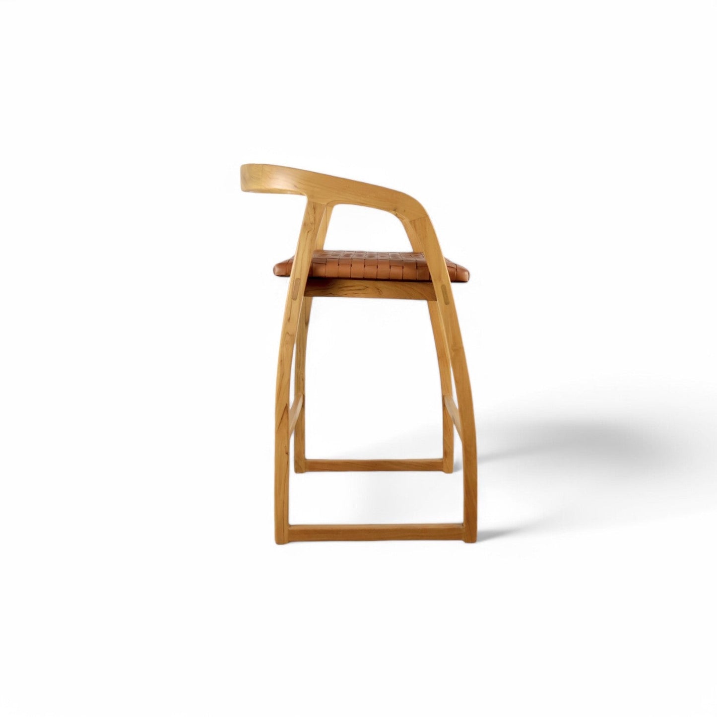 Casa Bar Chair Leather Tan