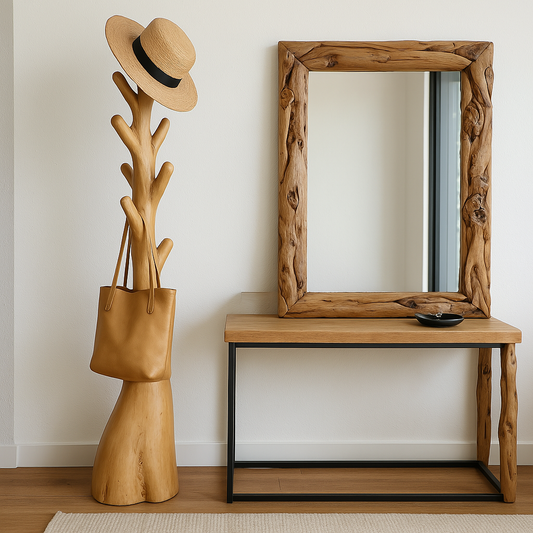 Carved Hat Rack
