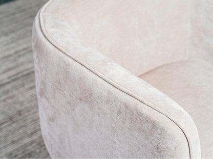 Chloe Swivel Occasional Chair - Latte