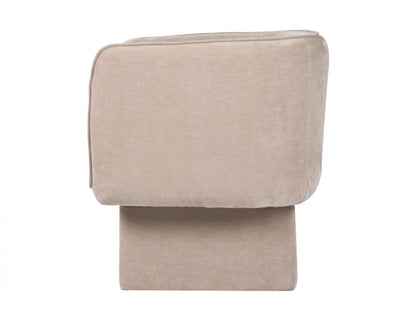 Chloe Swivel Occasional Chair - Latte