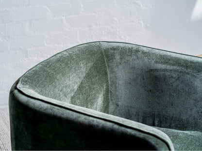 Chloe Swivel Occasional Chair - Olive