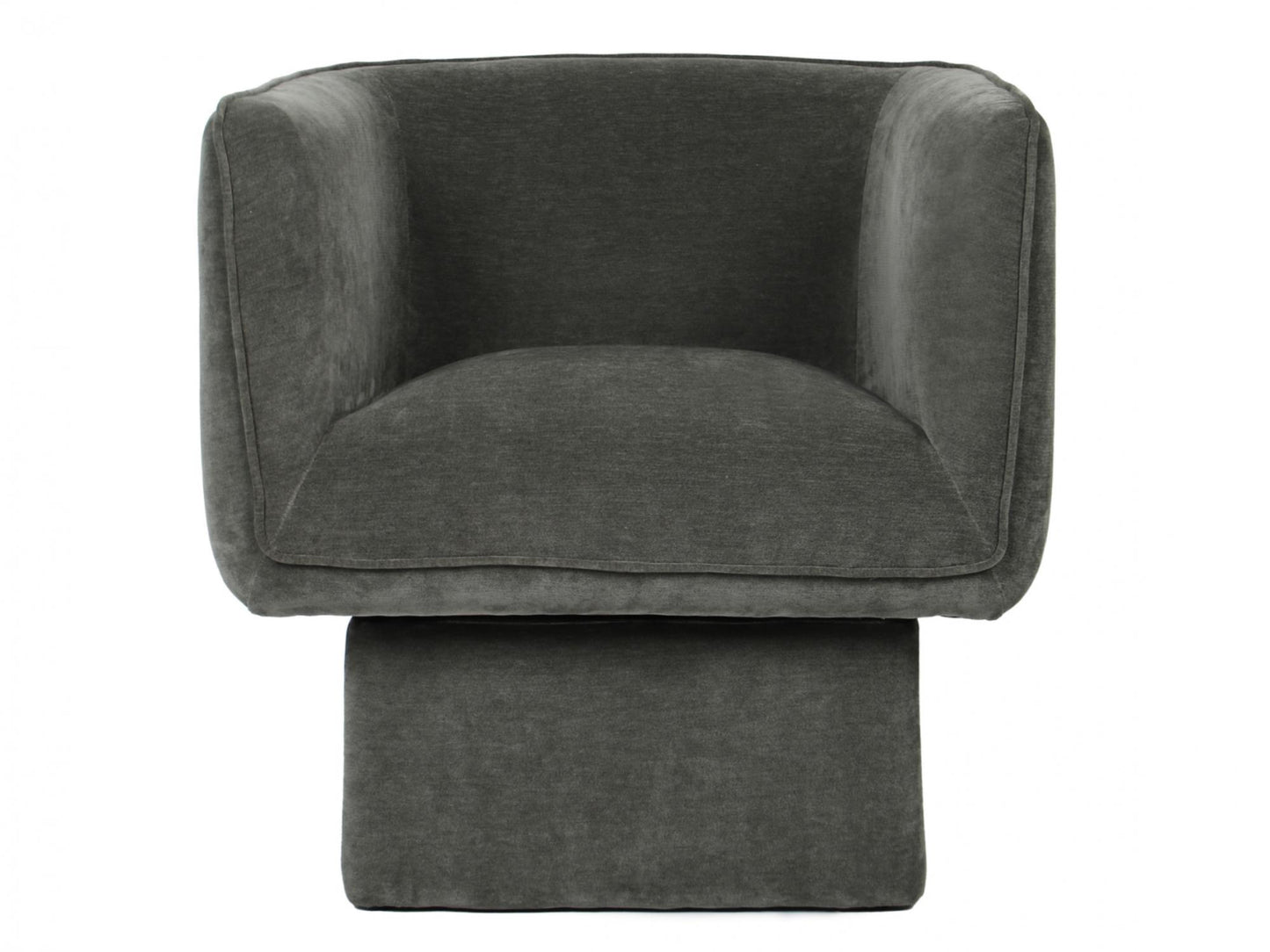 Chloe Swivel Occasional Chair - Olive
