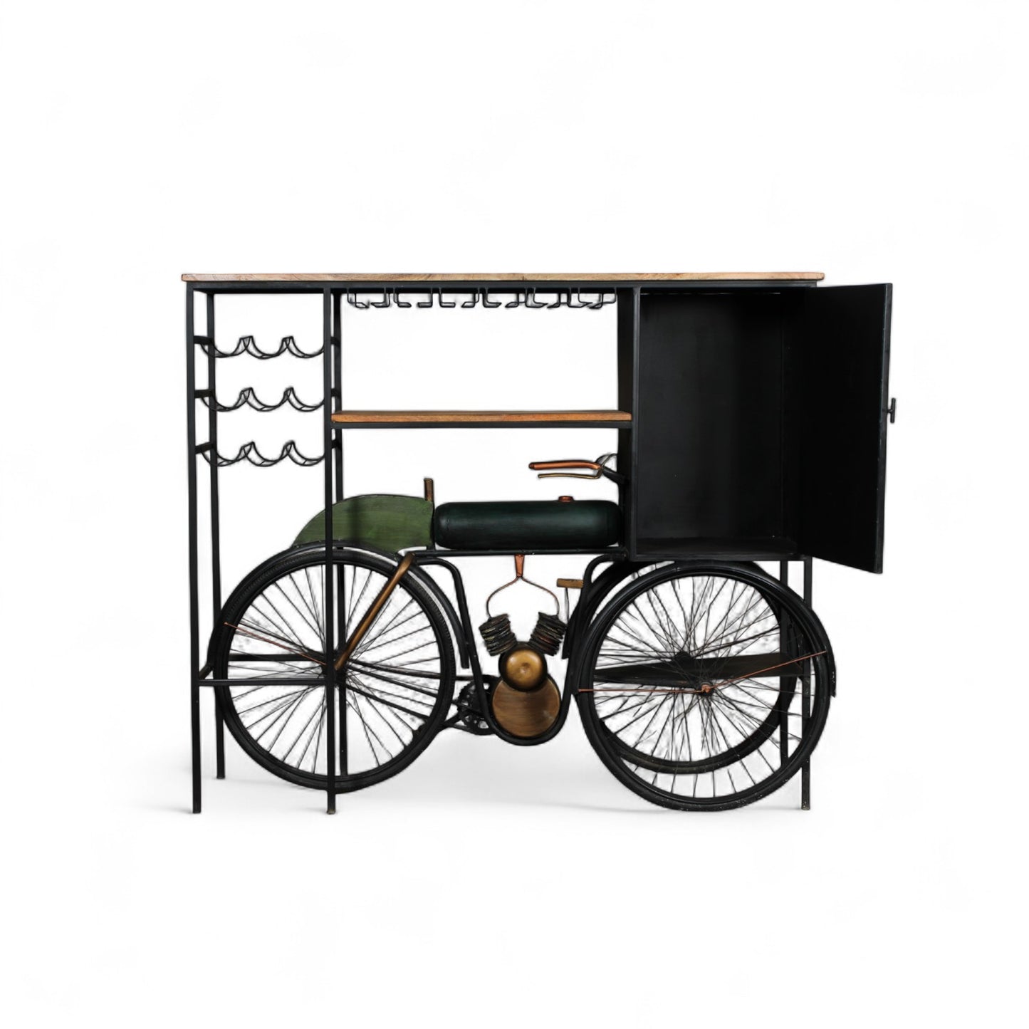 Cart Console Wine Cabinet