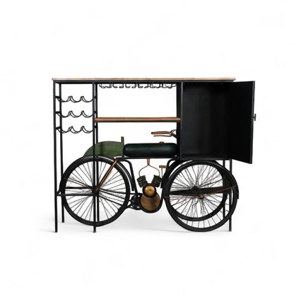 Cart Console Wine Cabinet