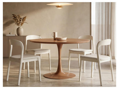Elan Dining Table Matte - Pumpkin