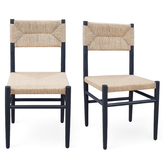 Acacia Rope Dining Chair l Set of 2