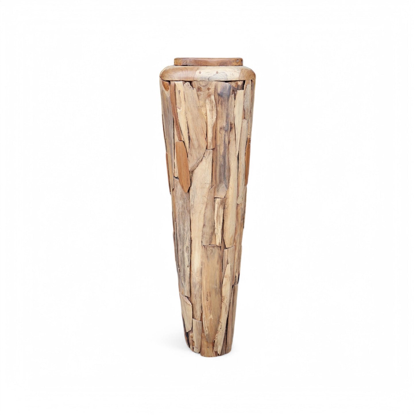 Elvis Teak Root Pot Set of Two