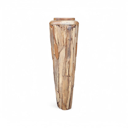 Elvis Teak Root Pot Set of Two