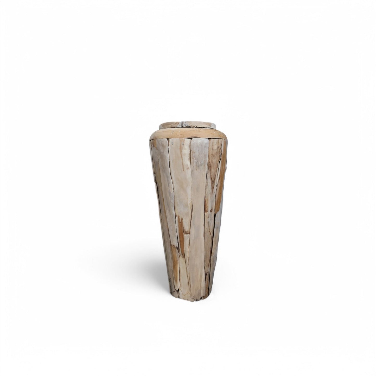 Elvis Teak Root Pot Set of Two