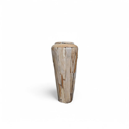 Elvis Teak Root Pot Set of Two