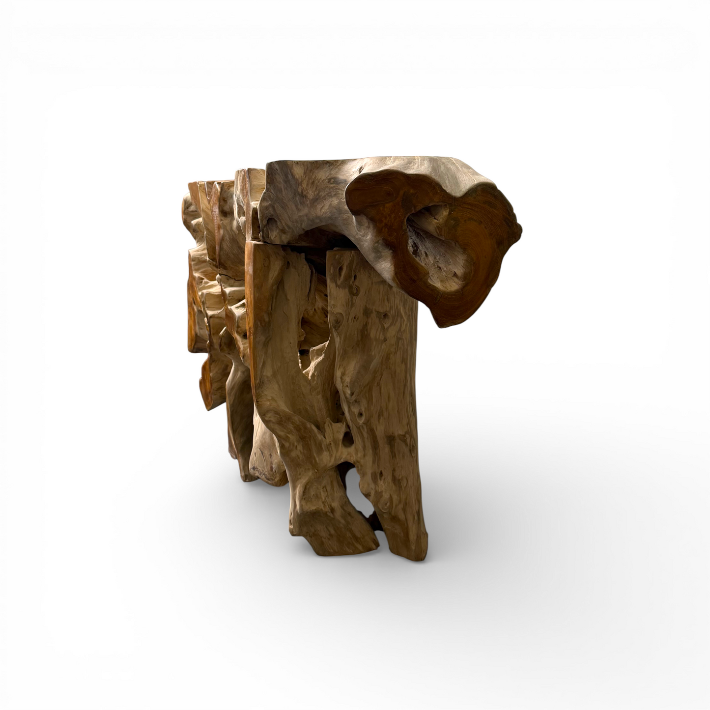 Galaxy Teak Root Console 130cm