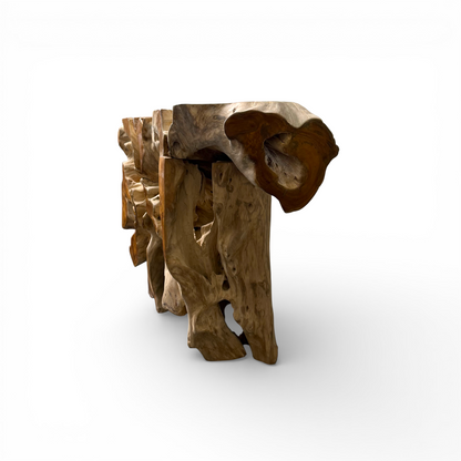 Galaxy Teak Root Console 130cm