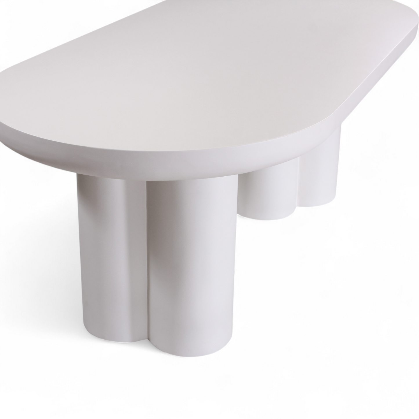 Halo White Dining Table