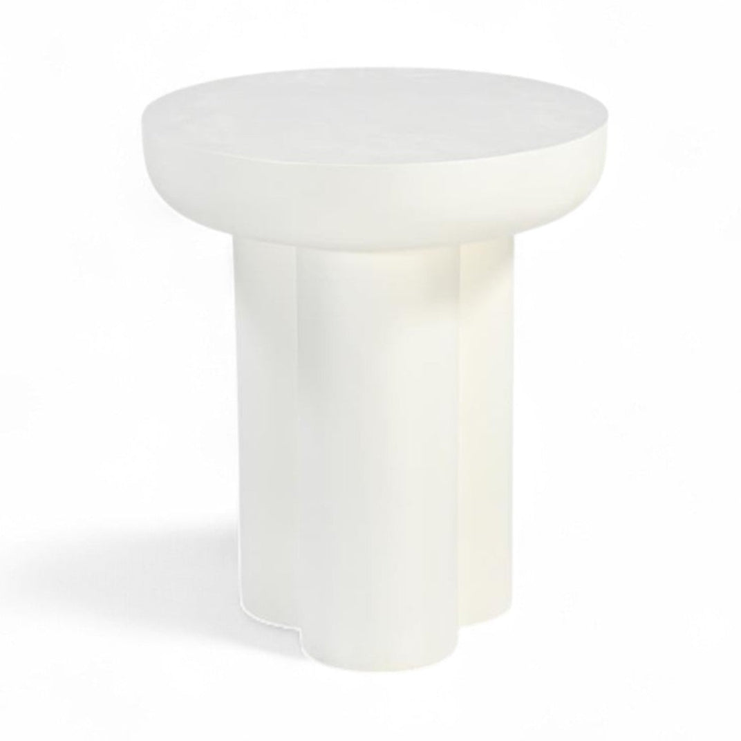 Halo White Side Table