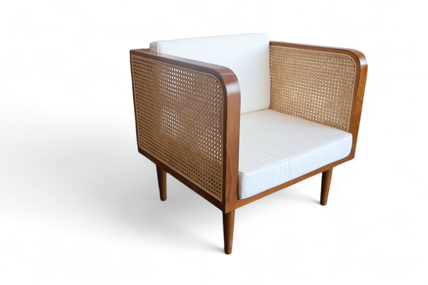 Venus Teak Rattan Armchair