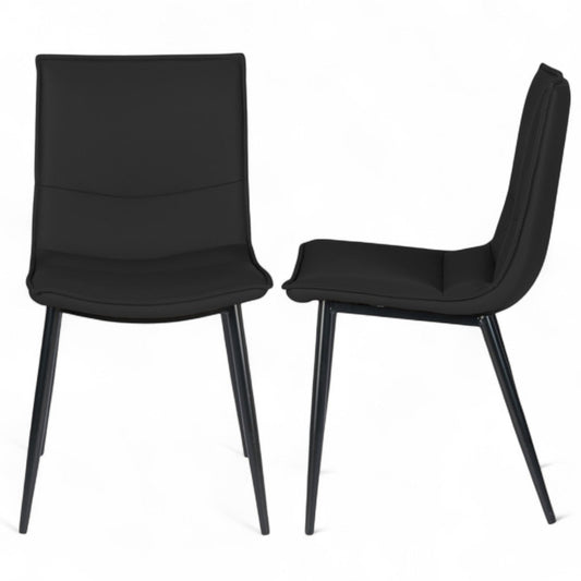 Lawson Dining Chair Set of 2-Black