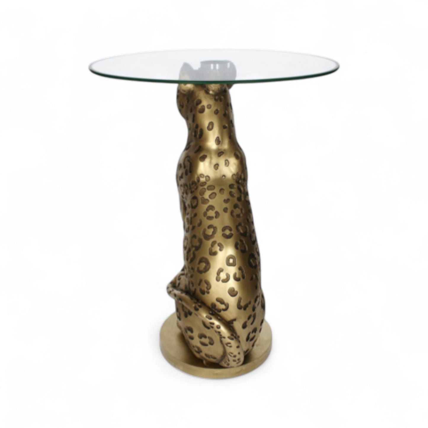 Leopard Side Table