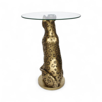 Leopard Side Table