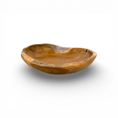 Luna Teak Bowl 40cm - Thin