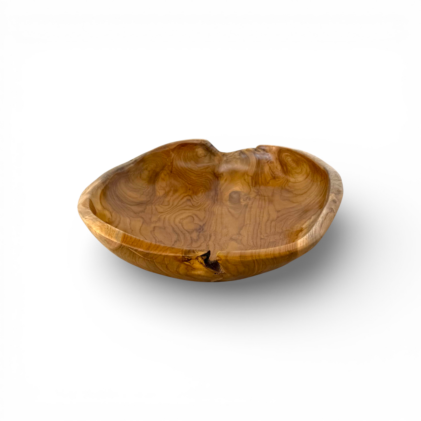 Luna Teak Bowl 40cm - Thin