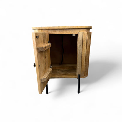 Nero Bedside Table