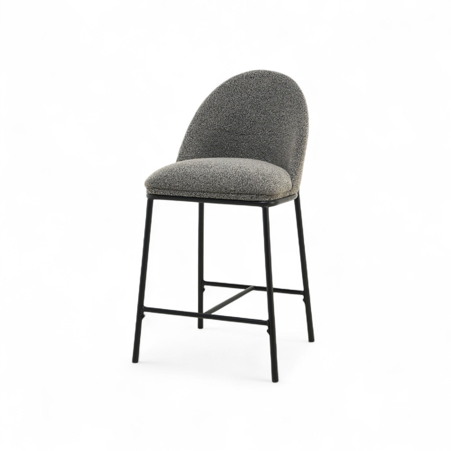 Oslo Bar Stool-Grey