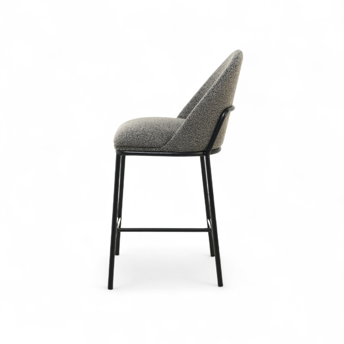 Oslo Bar Stool-Grey