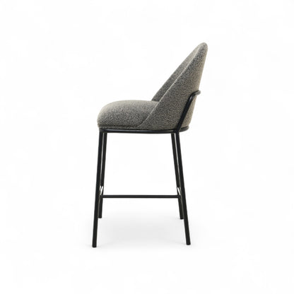 Oslo Bar Stool-Grey