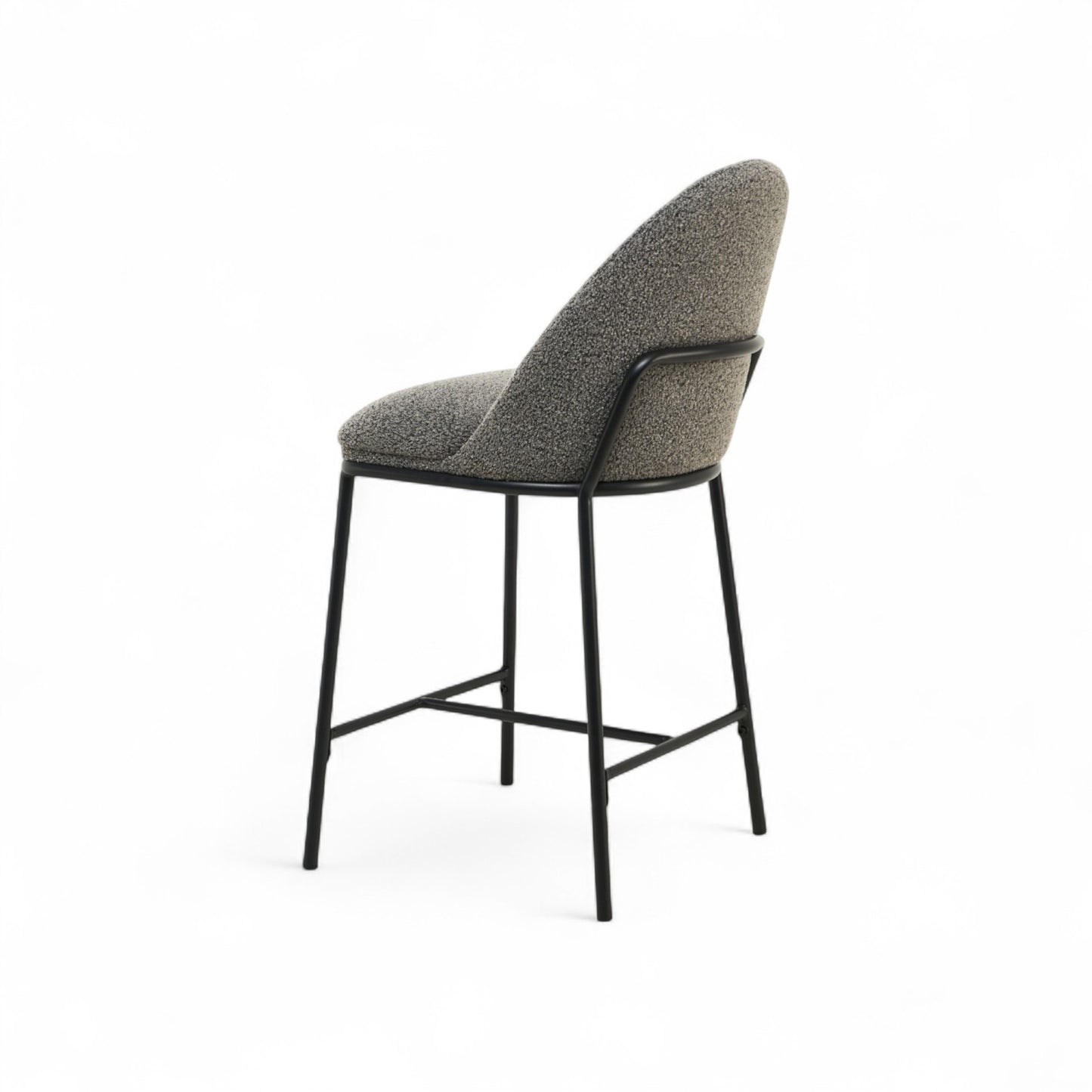 Oslo Bar Stool-Grey