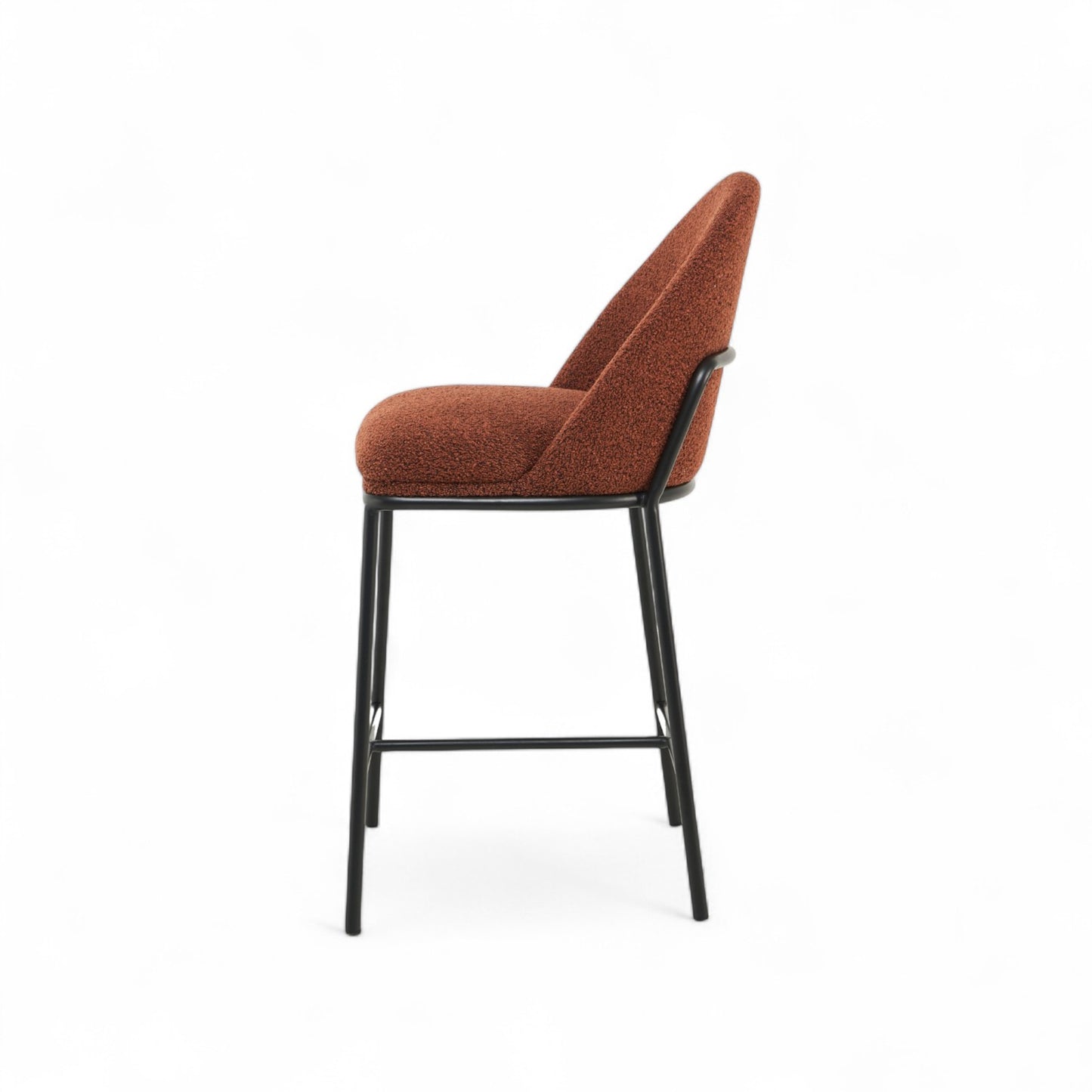 Oslo Bar Stool-Terracotta