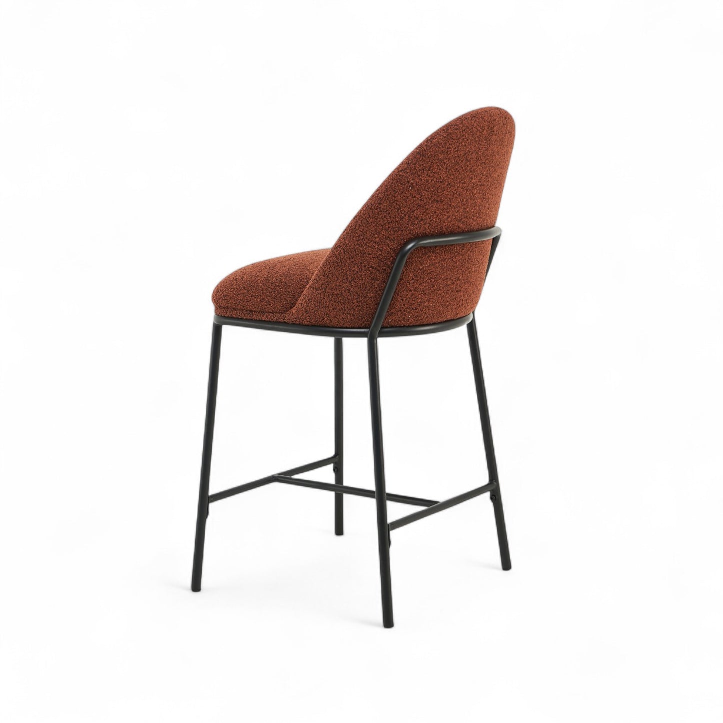 Oslo Bar Stool-Terracotta