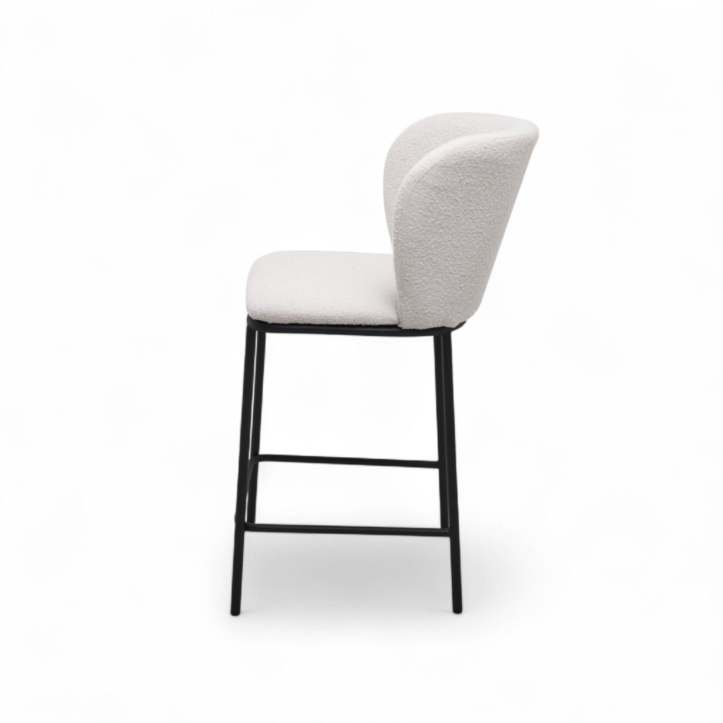 Polar Bar Stool-White