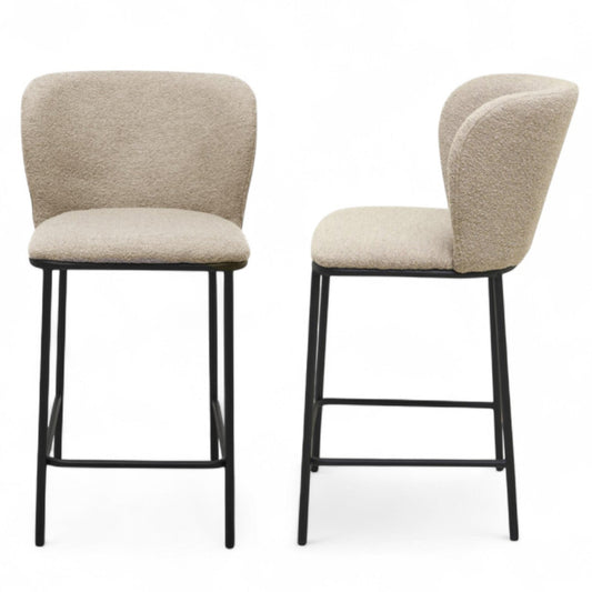 Polar Bar Stool Set of 2-Latte