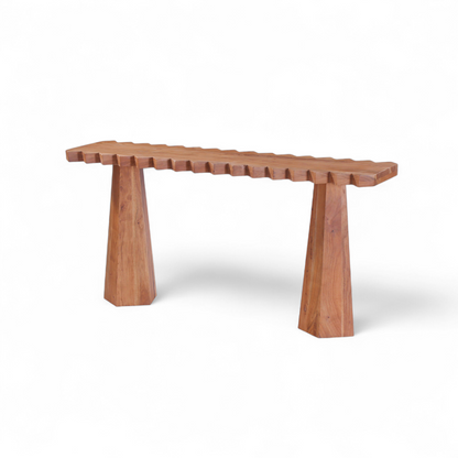 Ripple Edge Console Table
