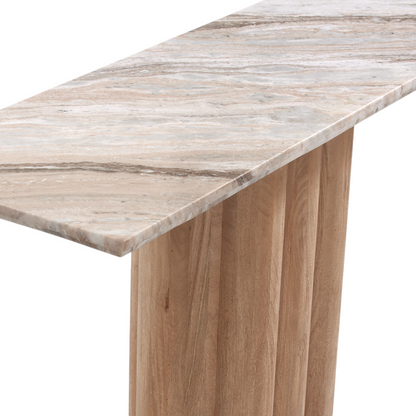 Sahara Marble Console Table
