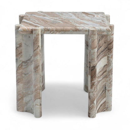 Sahara Marble Side Table