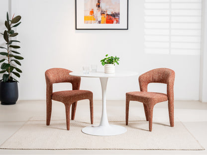 Scandi Medium Dining Table - Snow White