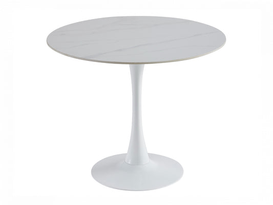 Scandi Medium Dining Table - Snow White